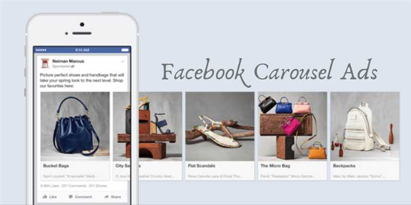 Facebook Carousel Ads - эффективное использование многоплоскостных объявлений